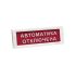 КРИСТАЛЛ-24 "Автоматика отключена" Оповещатель световой, 24В, табло плоское - SKU:G00011328