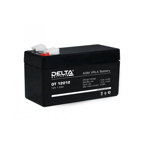 Аккумулятор DT 12012 Delta (12В, 1,2А) - SKU:G00010360