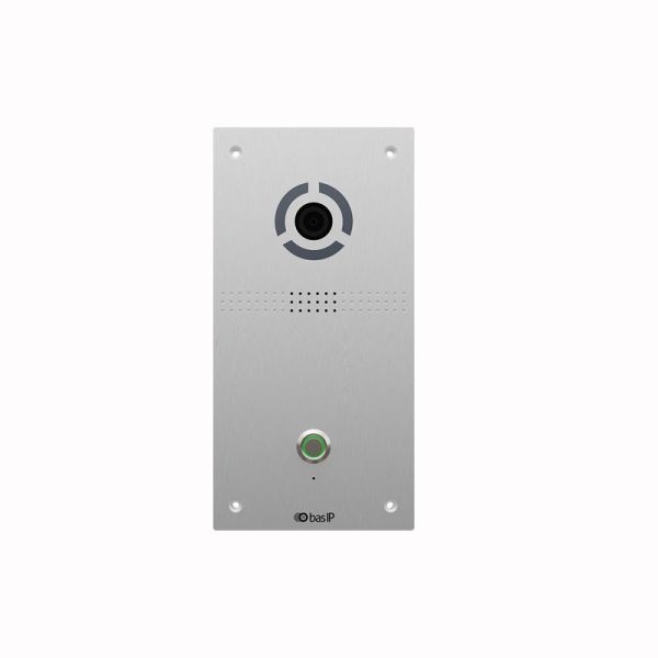 BasIP AV-04FD SILVER Вызывная панель индивидуальная - SKU:G00013460