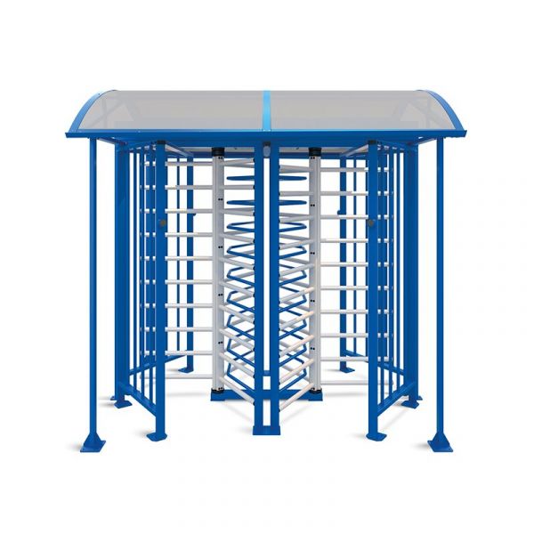PERCo-RTD-20.1 Сдвоенный полноростовый роторный турникет с электромеханическим приводом. - SKU:G00014179