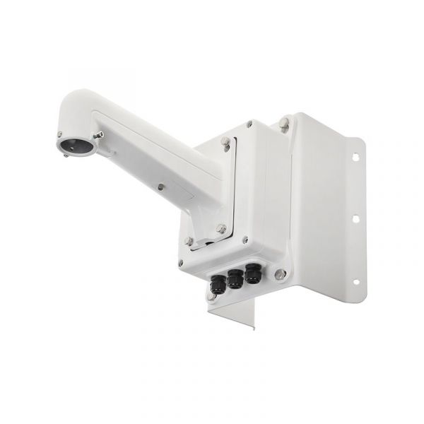 Hikvision DS-1602ZJ-box- corner Кронштейн для крепления поворотных видеокамер на угол - SKU:G00011547