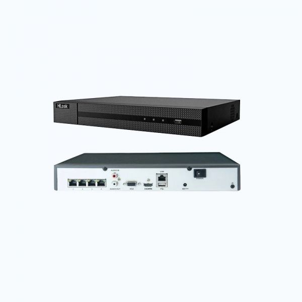 HiLook NVR-104MH-D/4P  IP сетевой видеорегистратор - SKU:G00012987