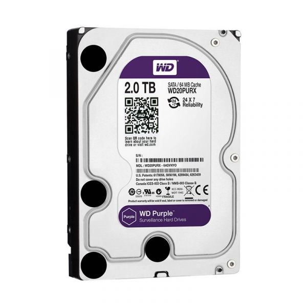 WD20PURX Жесткий диск 2000ГБ Western Digital "Caviar Purple" - SKU:G00011711