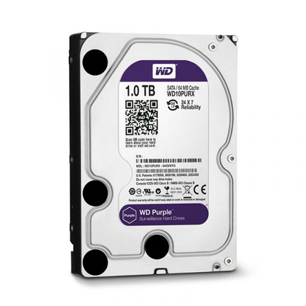 WD10PURX Жесткий диск 1000ГБ Western Digital "Caviar Purple" - SKU:G00011712