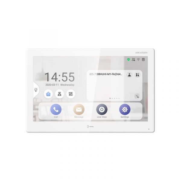 Hikvision DS-KH9510-WTE1  10.1" Android IP-видеодомофон c Wi-Fi - SKU:G00012059