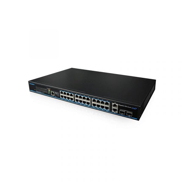 UTEPO UTP1-SW2402TS-POE Коммутатор 24-портовый неуправляемый Ethernet с поддержкой PoE - SKU:G00015023