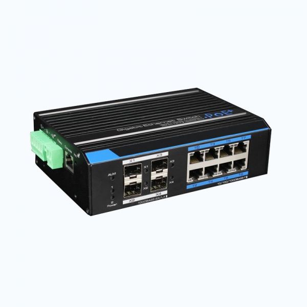 UTEPO UTP7308GE-BTPOE Коммутатор 8-портовый гигабитный управляемый, PoE с 2 слотами SFP - SKU:G00015044